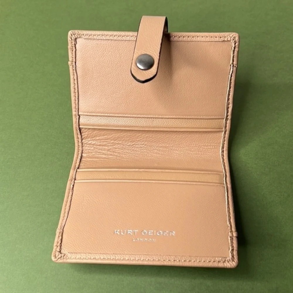 Kurt Geiger B Multi Card Holder in Camel NWT